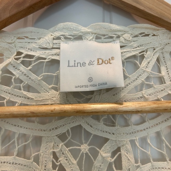 Revolve Line & Dot Battenberg lace cropped jacket - Picture 7 of 8